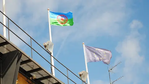 Bandera pueblo gitano