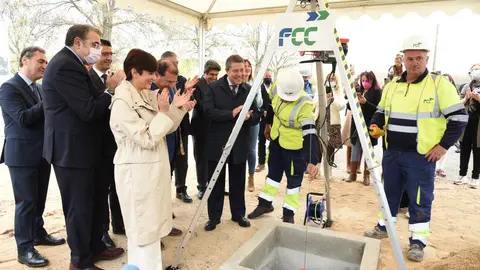 Primera piedra del nuevo Hospital de Puertollano (Sanidad)