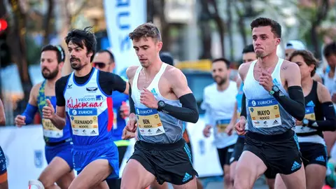 Fernando González-Mohíno en el 10k de Madrid