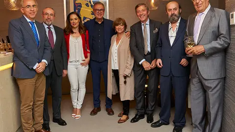 Fotos del bautizo de vuelo en globo en la población de Consuegra.