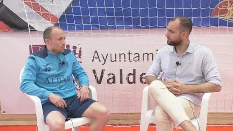 Javi Garoz entrevistando a Nano en el programa 146 de HD Hoy Deportes