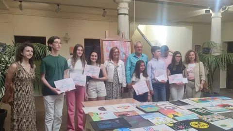 5º certamen de pintura escolar 'Jóvenes artistas de Manzanares'