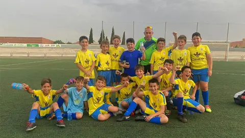 Equipo benjamín de Membrilla