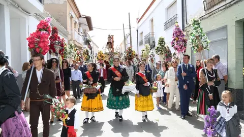 "Procesión del Cristo de la Columna y rifa de ofrendas" de Bolaños de Calatrava