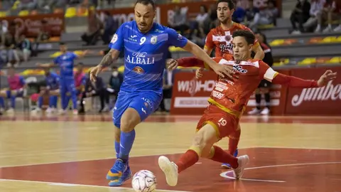 Matheus Preá en el Jimbee Cartagena 2-0 Viña Albali Valdepeñas
Foto: Área 11