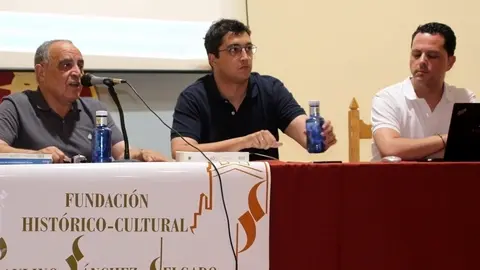 Un momento del coloquio sobre el futuro museo etnográfico de La Solana