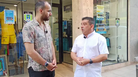 Javi Garoz entrevistado a Luis Palencia en el programa 152 de HD Hoy Deportes