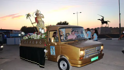 El patrón de los conductores volverá a desfilar por las calles de La solana tras dos años de parón debido a la pandemia