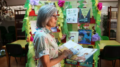 Ramona Serrano remarcó la necesidad de la lectura en época estival