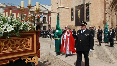 Homenaje al subinspector de Policía Primitivo Campos