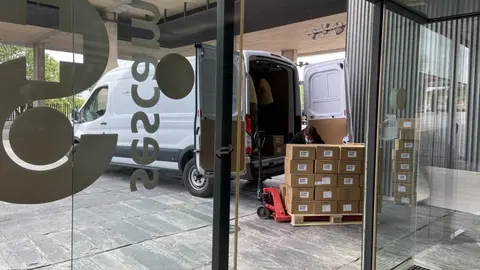 Reparto de artículos