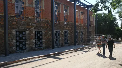 Obras del albergue del Cerro de las Cabeza