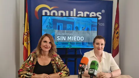 Cándida Tercero y Sonia González