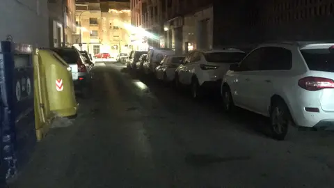 Apagón en calles del barrio del Cristo (1)