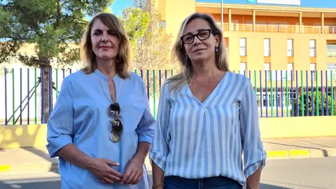 Cándida Tercero y Lola Merino