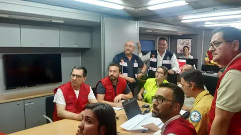 Equipo de extinción de incendios