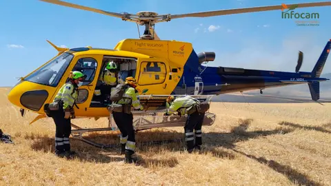 Helicóptero del Plan Infocam