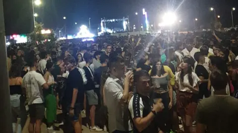 Botellón Feria de Agosto Valdepeñas