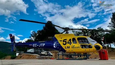 Helicóptero del Plan Infocam