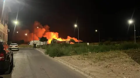 Incendio en La Solana