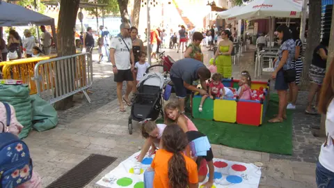 Actividades infantiles en las Fiestas del Vino