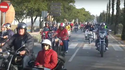 Motos Antigua en las fiestas de Valdepeñas