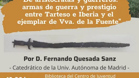 Conferencia y presentación de la espada de la Edad de Hierro de Villanueva de la Fuente