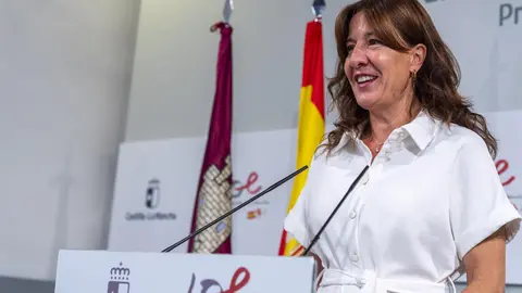 Blanca Fernández, consejera de Igualdad y portavoz del Gobierno de Castilla-La Mancha