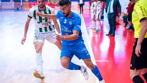 Lemine con el balón en el Viña Albali Valdepeñas 6-4 Córdoba Patrimonio de la Humanidad
Foto: ACP-FSV