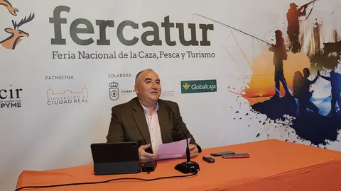 Carlos Marín en la presentación de FERCATUR 2022