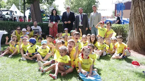 Visita de las ludotecas de Fercam en Manzanares