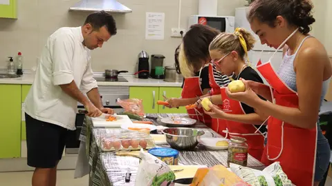 Taller de cocina de la Casa de la Juventus de Manzanares