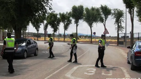 Control de la Policía Local de La Solana
