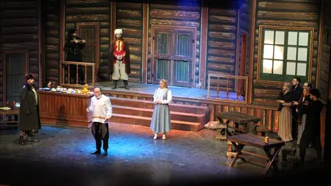 Un pasaje de la zarzuela 'Katiuska' por la compañía Clásicos de la Lírica                
Foto: GACETA