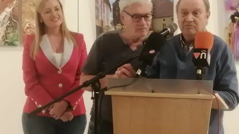 Inauguración expo Pintores Dartes para Cognac