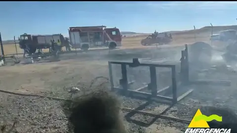 Extinción incendio Almagro