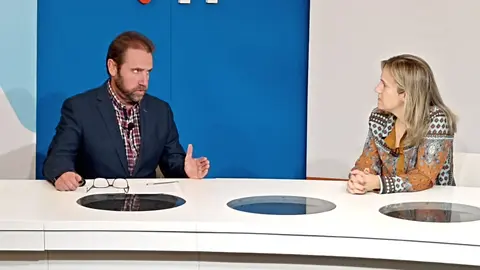 Gema Fernández, entrevista en Televaldepeñas