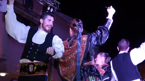 El nuevo presidente en una actuación del grupo