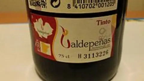 Etiqueta DO Valdepeñas