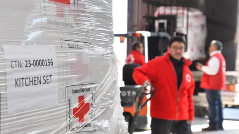 Ayuda humanitaria Cruz Roja