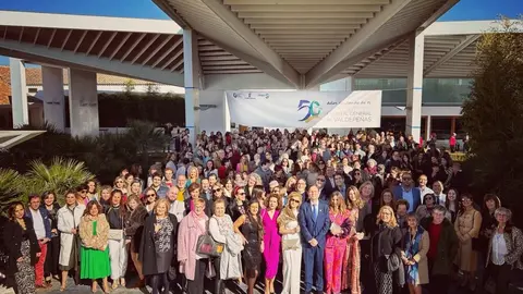 400 asistentes a la comida del 50 anivesario del Hospital en Bodegas Real