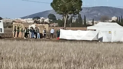 Busqueda de posibles restos de Juan Miguel Isla en Valdepeñas