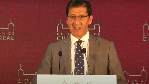 José Manuel Caballero en la presentación de FENAVIN 2023