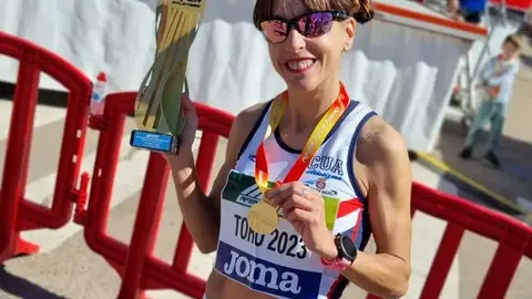 Ana Bernalte en el Campeonato de España de Cross Máster (1)