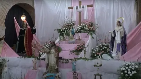 Cruz de Mayo municipal, en el Auditorio Inés Ibáñez