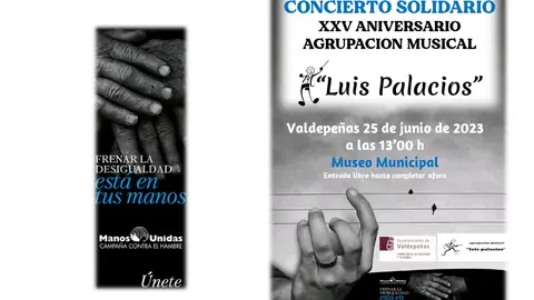 Concierto conmemorativo del XXV aniversario de la agrupación musical Luis Palacios
