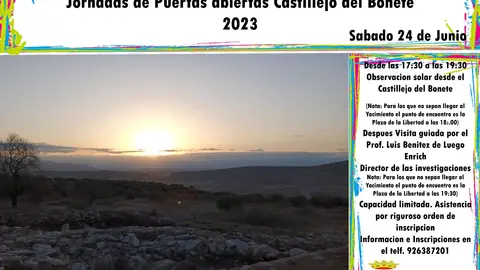 Terrinches cartel Puertas Abiertas junio