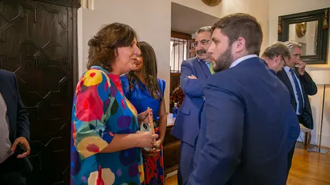 Algunos de los integrantes del nuevo gobierno de García-Page