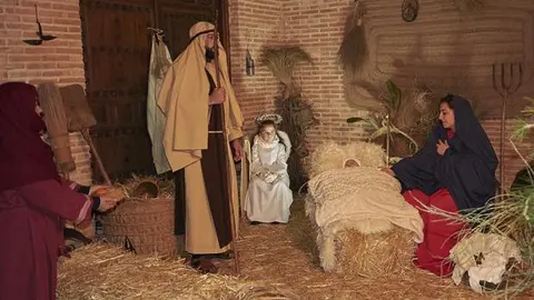 Belén viviende Moral de Calatrava