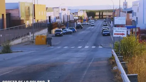 -Acceso principal al Polígono Industrial